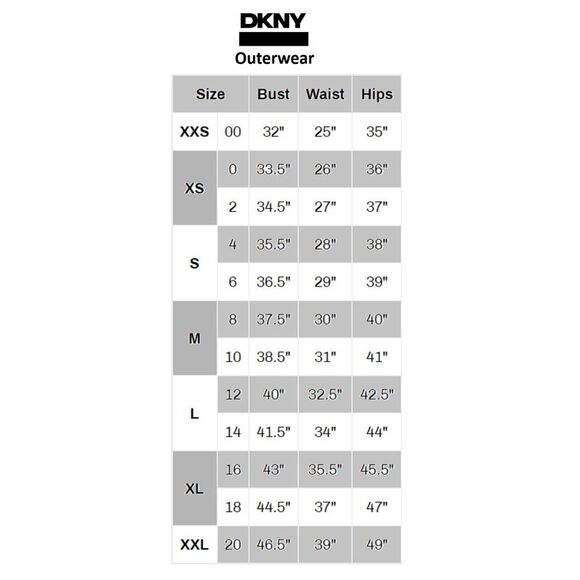 DKNY Women's Long Puffer Removable Hood Banded Cuffs Jacket - Black - Picture 3 of 3